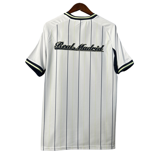 Real Madrid Baseball Jersey - US Pack 25/26 Retro