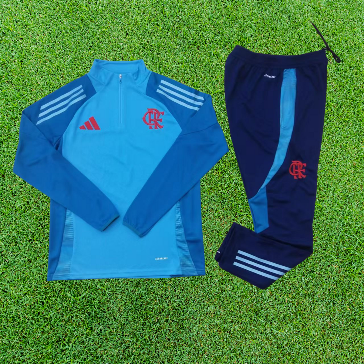 Conjunto Flamengo Azul Claro 25/26 Treino