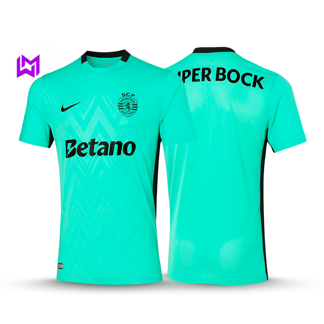 Tercera equipación del Sporting Verde 2025/26 - ¡NUEVO LANZAMIENTO! 🔥💚