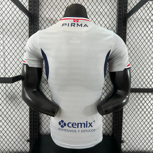 Jugador Auténtico Visitante Cruz Azul 2025/26 PATROCINADOR COMPLETO - Slim Fit