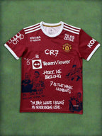 Cristiano Ronaldo Legend Manchester United Special Jersey Soccer Kit Trikot Maillot Soccer Shirt