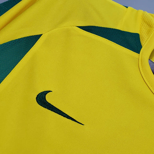 Brasil 2002 | Camiseta de local - Versión retro 