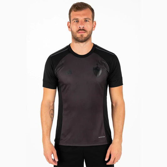 Camiseta Atlético Mineiro All Black 2025/26 - Galo na Veia (Gallo en la sangre)
