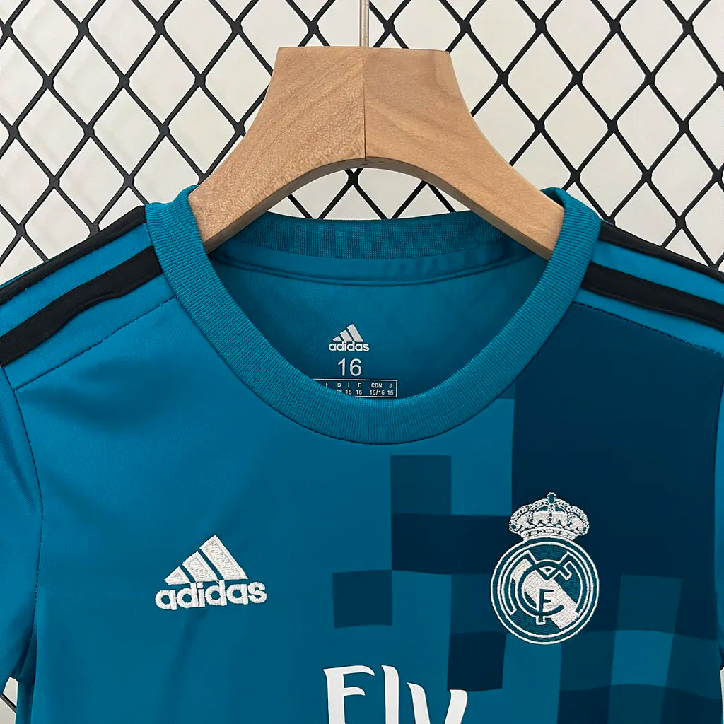 Real Madrid 17/18 - Kids III Third Jersey - Retro Version