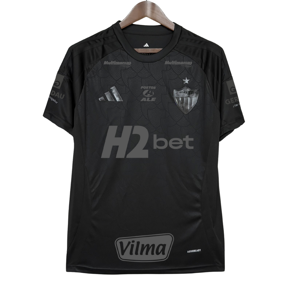 Atlético Mineiro All Black 25/26 Fan Jersey 