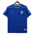 Camiseta retro de visitante de Brasil 1998 