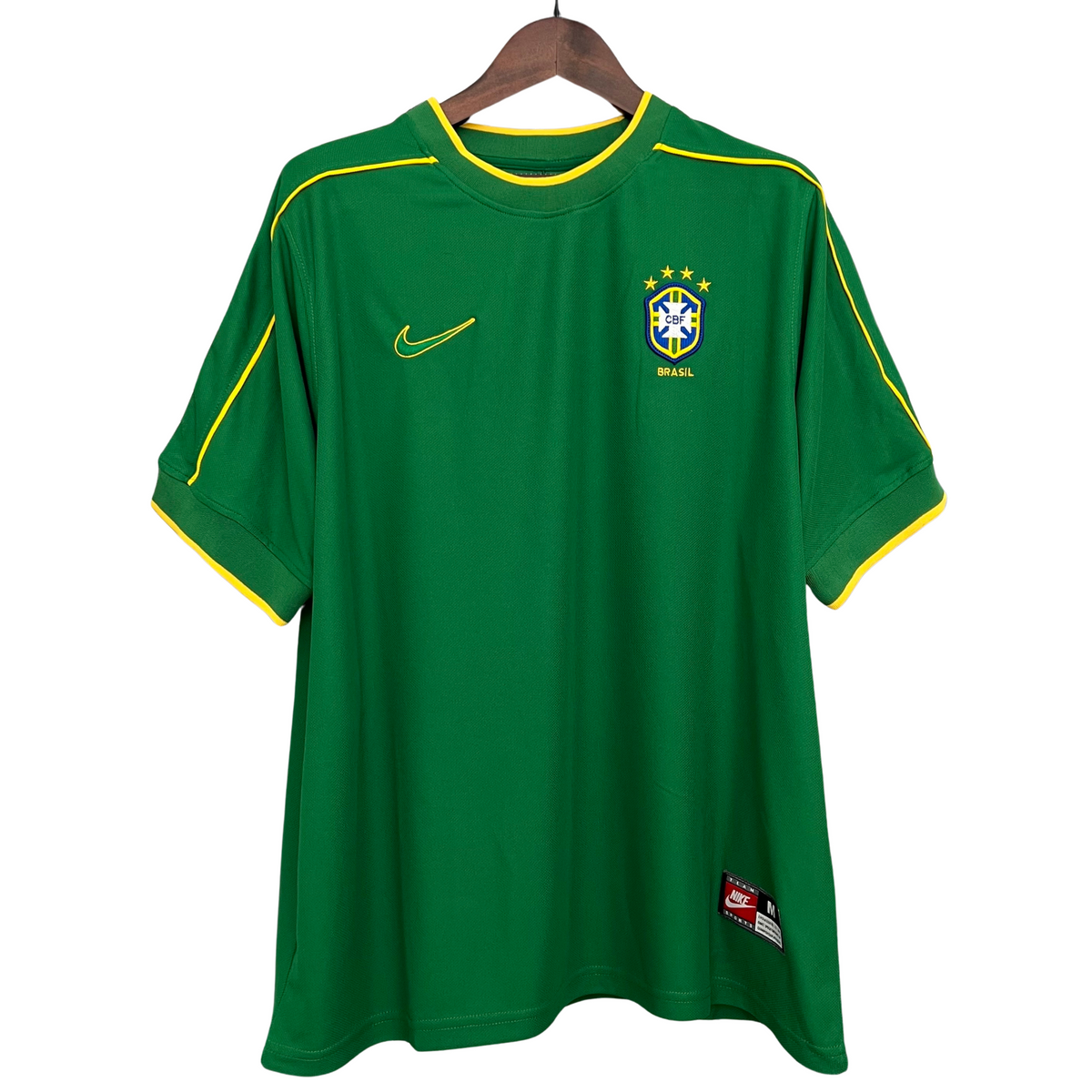 Camiseta de portero de Brasil 1998 retro 