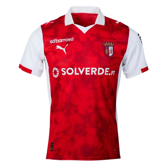 Camiseta local del Braga 25/26, versión para aficionados 
