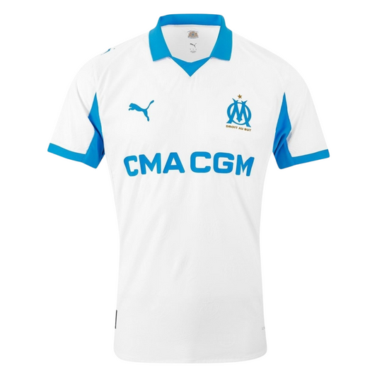 Camiseta de local del Olympique Marsella 25/26 Versión Fan 