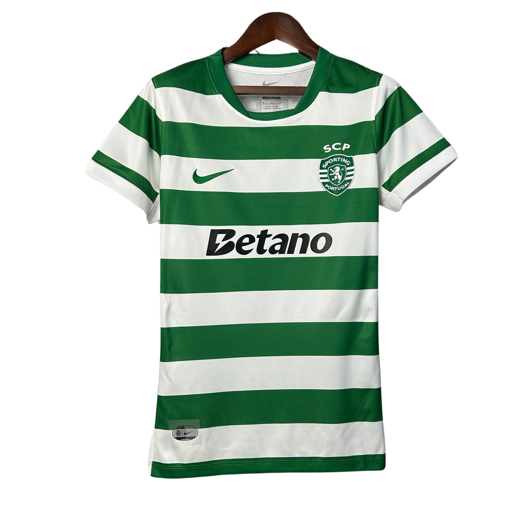 Camiseta local del Sporting CP 25/26, versión para aficionados para mujer 