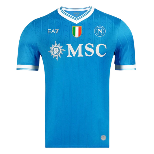 Camiseta local del SSC Napoli 25/26 versión para aficionados 