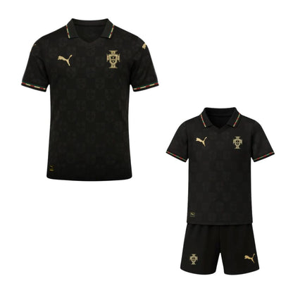 Camiseta y equipación de aficionado de Portugal para niño Pantera Negra 2025/26 - Equipación 2 