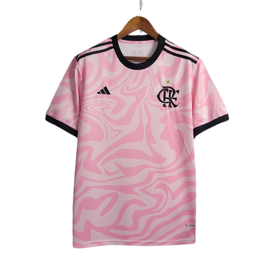 Camiseta rosa especial del Flamengo 25/26, versión para aficionados 