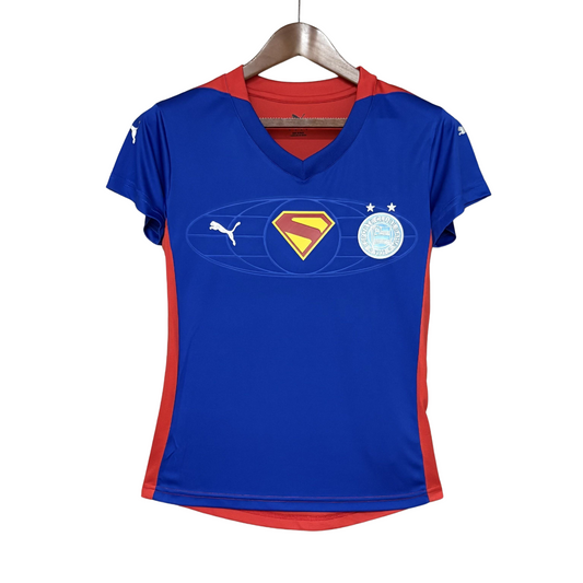 Camiseta de fan de Bahia Superman 25/26 para mujer 