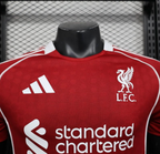 Liverpool Player Jersey Home 2025/26