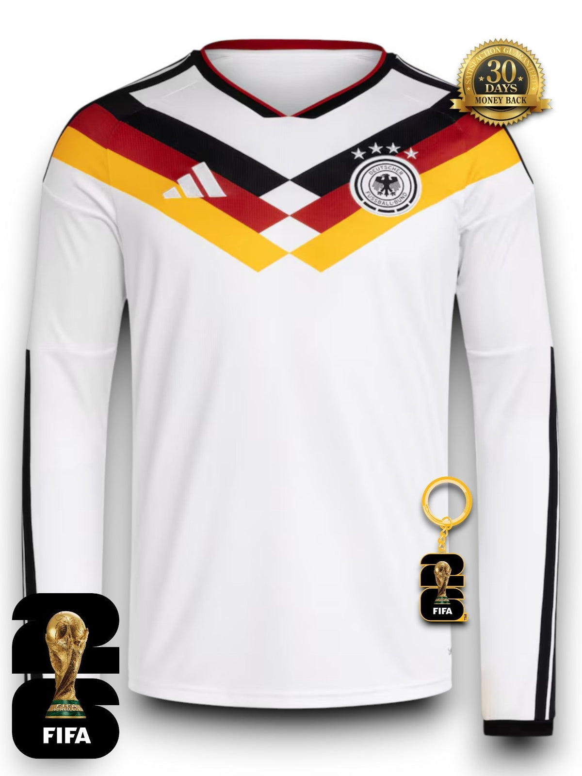 Camiseta de Alemania para el Mundial 2026 (manga larga) 
