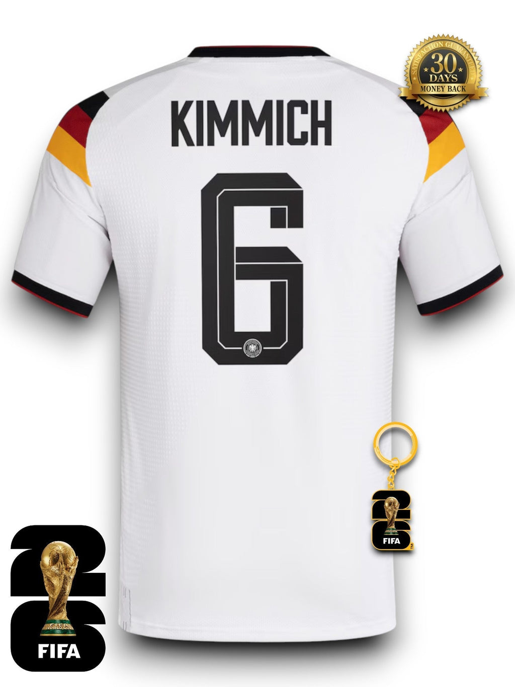 Camiseta n.° 6 de KIMMICH para el Mundial de Alemania 2026