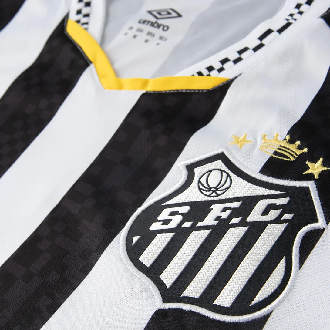 Neymar Jr. - Camiseta visitante del Santos 25/26 II - Versión para aficionados