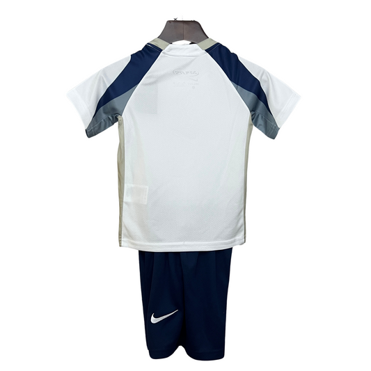Kit local del Tottenham Hotspur 25/26 para niños 