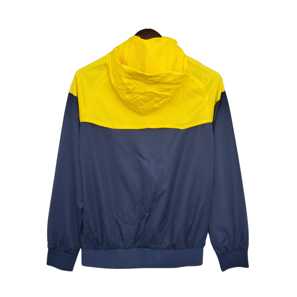 Corta-Vento Brasil Azul/Amarelo