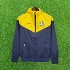 Corta-Vento Brasil Azul/Amarelo
