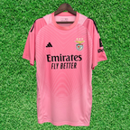 SL Benfica Goalkeeper Jersey, Pink, 25/26, Fan Version 