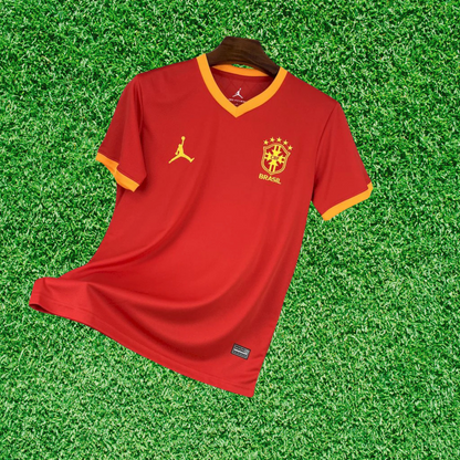 Camisa Brasil Especial Vermelho Jordan 25/26 Torcedor
