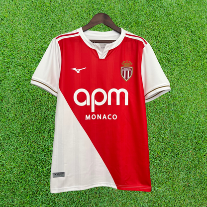 Camiseta local del AS Mónaco 25/26, versión para aficionados 
