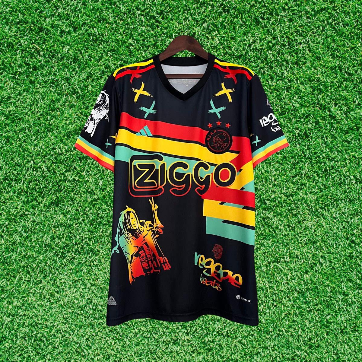 Camiseta especial de Bob Marley del AFC Ajax 23/24, versión para aficionados 