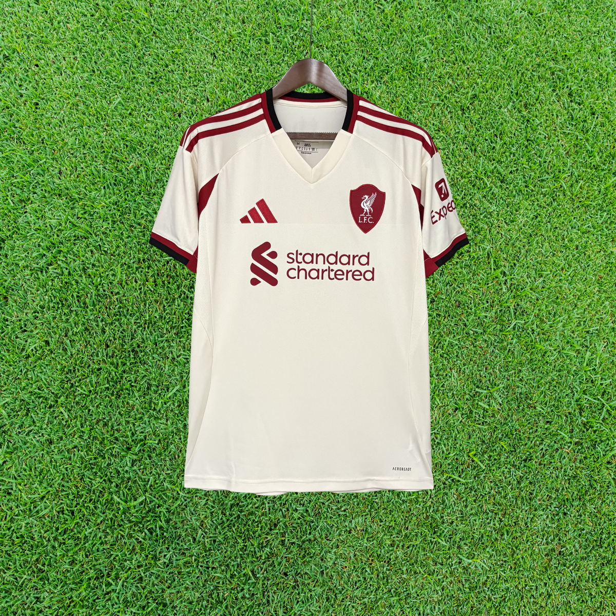 Camiseta de visitante del Liverpool FC 25/26, versión para aficionados 