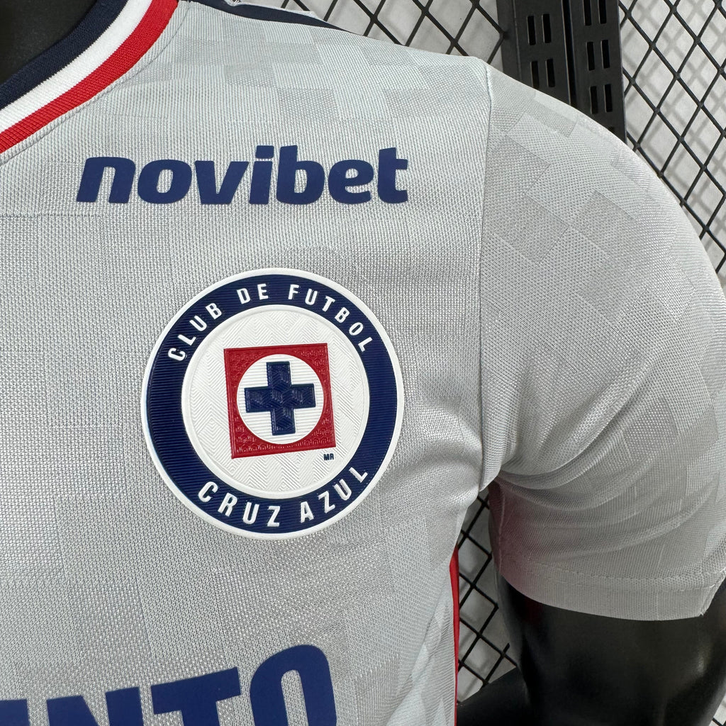Cruz Azul 2025/26 Away Authentic Player FULL SPONSOR - Slim Fit