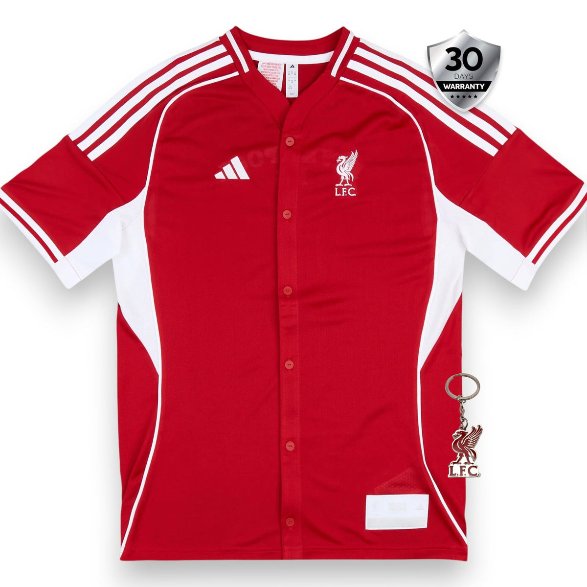 Liverpool US Pack Full-Button Baseball Jersey