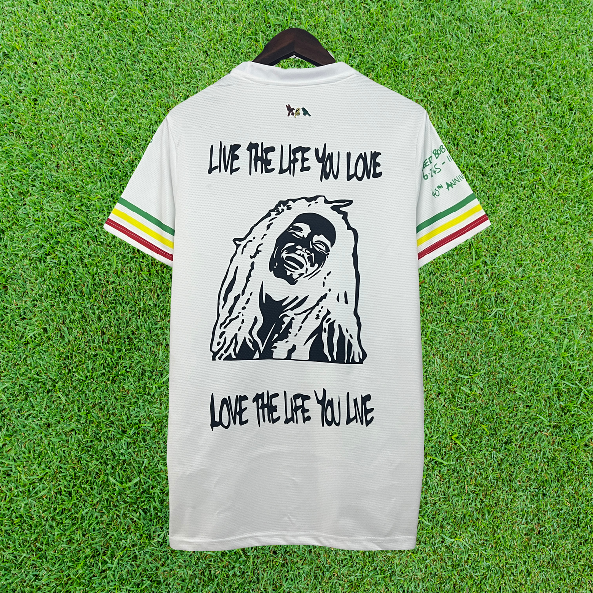 Camisa AFC Ajax Especial Bob Marley 25/26 Torcedor