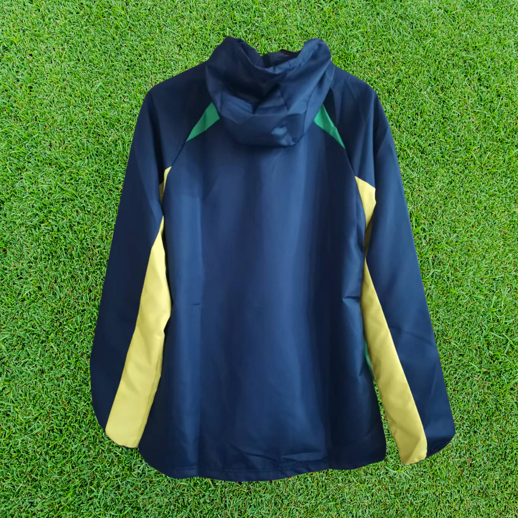 Chaqueta azul/verde de Brasil 