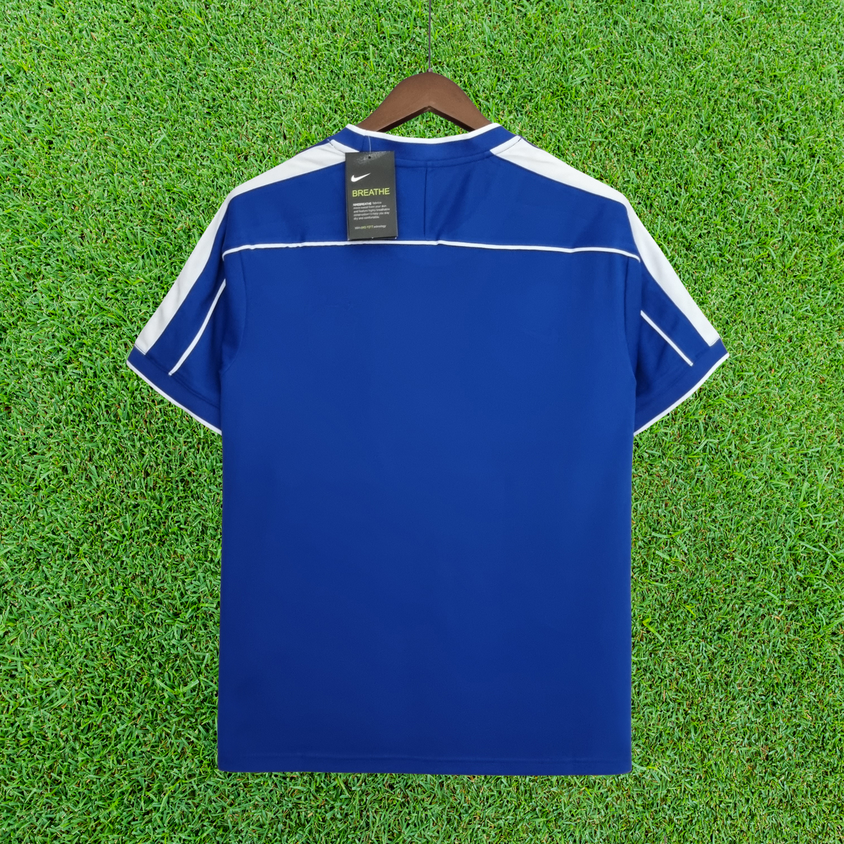 Camiseta retro de visitante de Brasil 1998 
