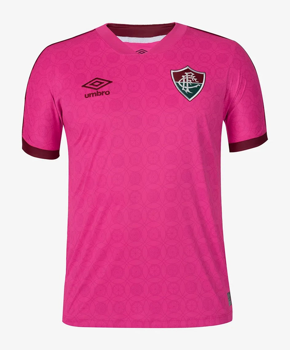 Fluminense 23/24 Pink October Edition Jersey - Fan Version