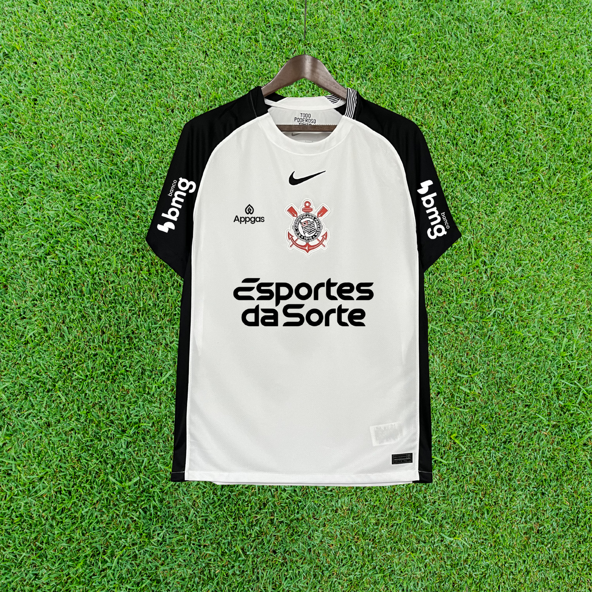 Camiseta local del Corinthians 25/26, versión para aficionados 