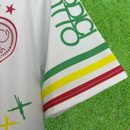 Camisa AFC Ajax Especial Bob Marley 25/26 Torcedor