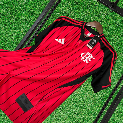 Camisa Flamengo Baseball - US Pack 25/26 Retrô