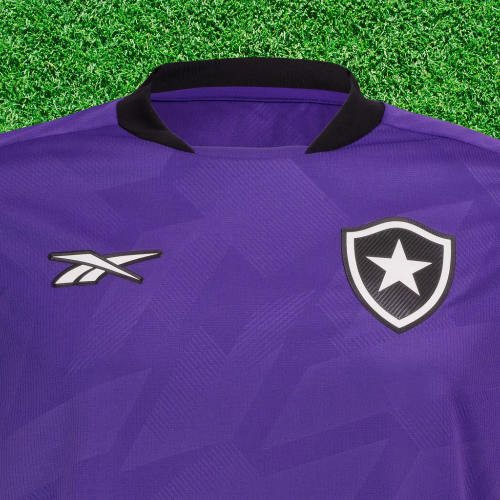 Camiseta de portero del Botafogo, morada, 24/25, versión para aficionados 