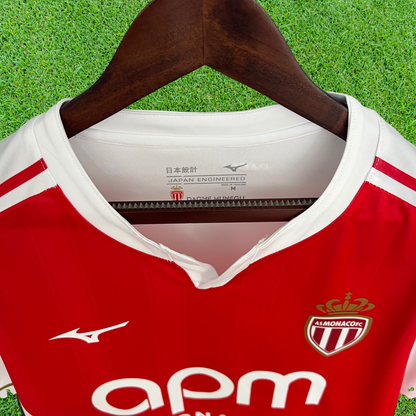 Camiseta local del AS Mónaco 25/26, versión para aficionados 