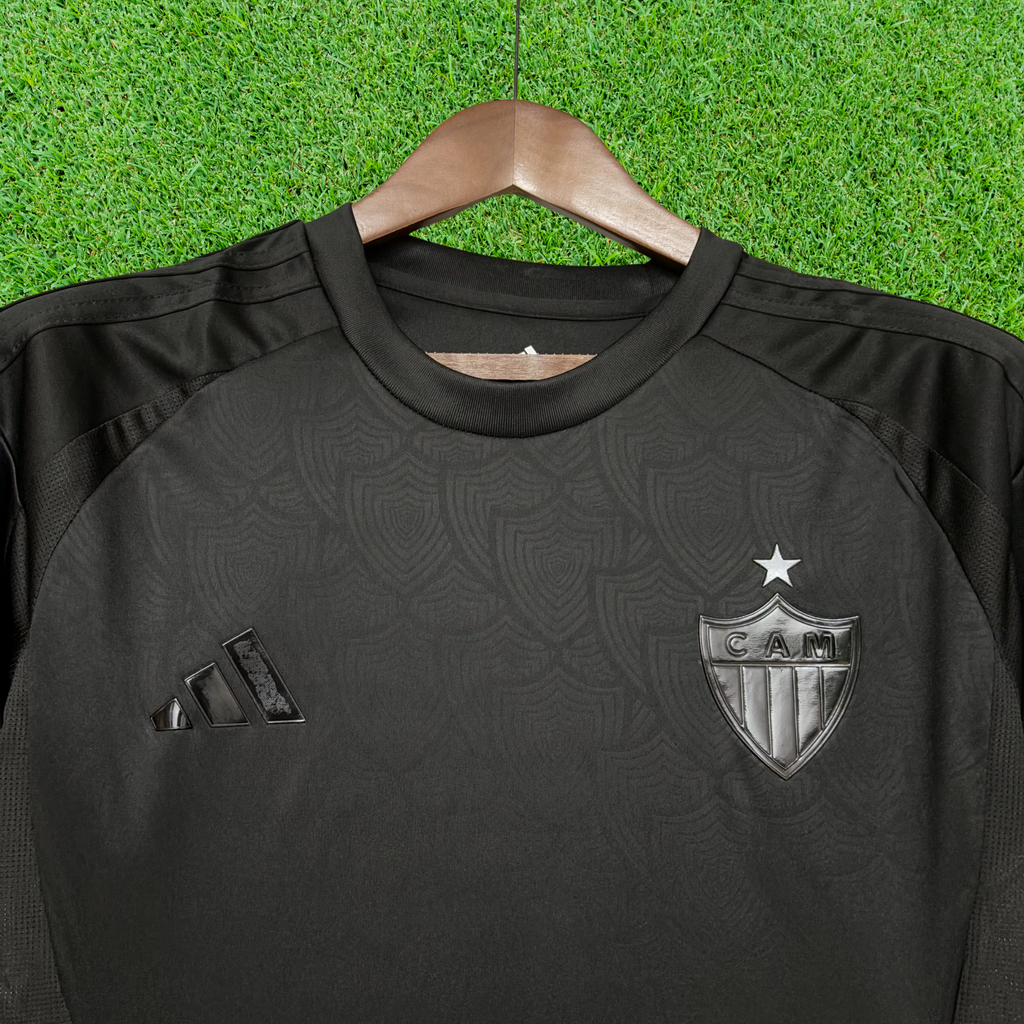 Atlético Mineiro All Black 25/26 Women's Fan Jersey 