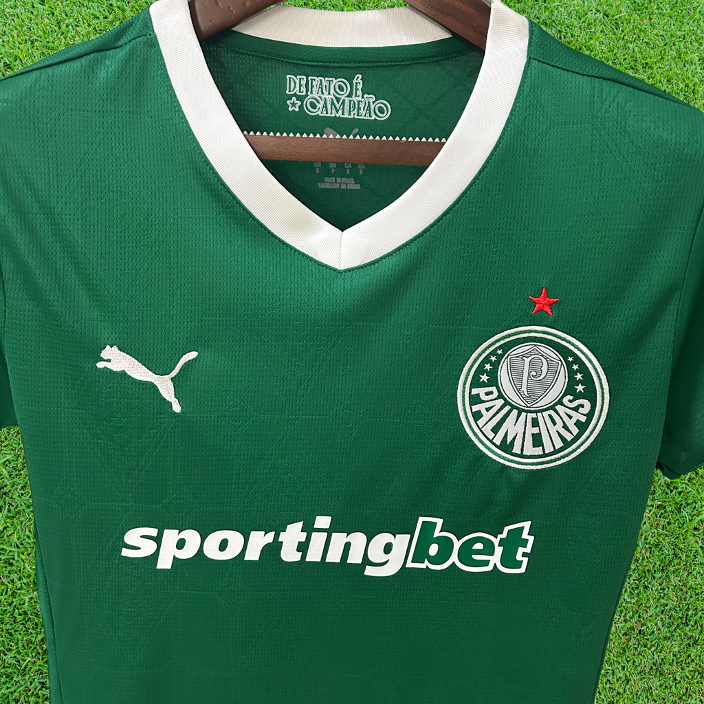 Camiseta local del Palmeiras 25/26, versión para aficionados para mujer 