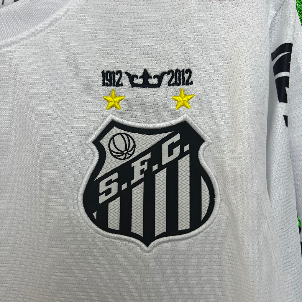 Santos Home Jersey 11/12 Retro Long Sleeve