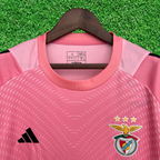 SL Benfica Goalkeeper Jersey, Pink, 25/26, Fan Version 