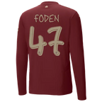 #47 Foden Manchester City Third Jersey 2024/2025 Long Sleeve