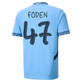 #47 Foden Manchester City Home Jersey 2024/2025