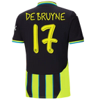 #17 De Bruyne Manchester City Away Jersey 2024/2025