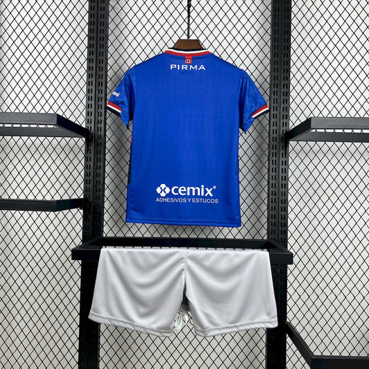 Kit local Cruz Azul 2025/26 para niños 