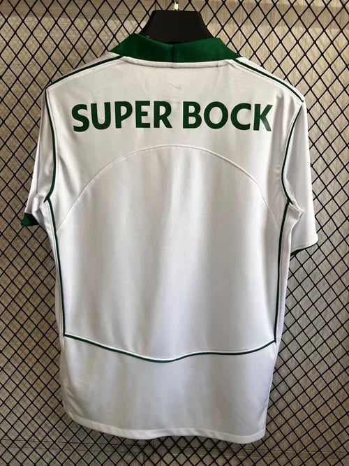 Camiseta blanca TOTAL 90 con logo Stromp, Sporting 2025/26 - EXCLUSIVA 
